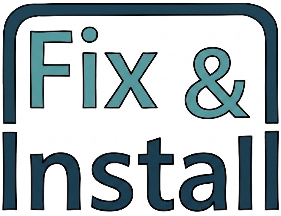 Fix & Install logo 2026
